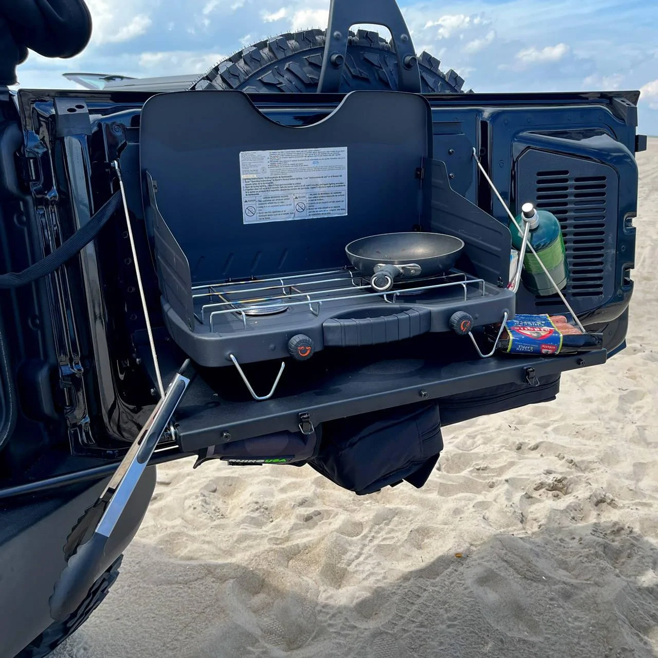 Ford Bronco New Product Release: IAG I-Line Tailgate Table lighter