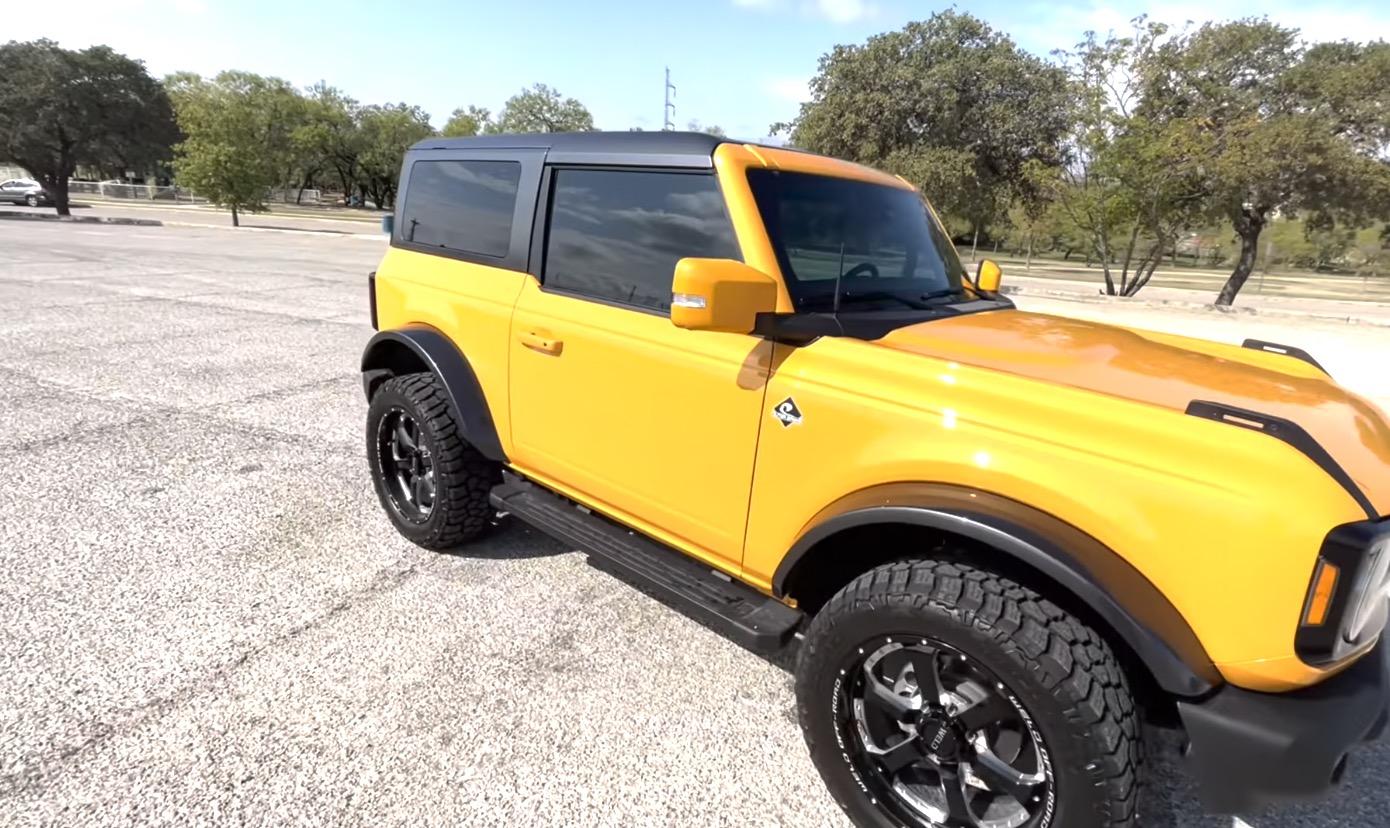 Ford Bronco Sasquatch Fender Flares and MIC Hardtop Painted Metallic Dark Gray Screenshot 2022-11-20 at 12.18.37 PM