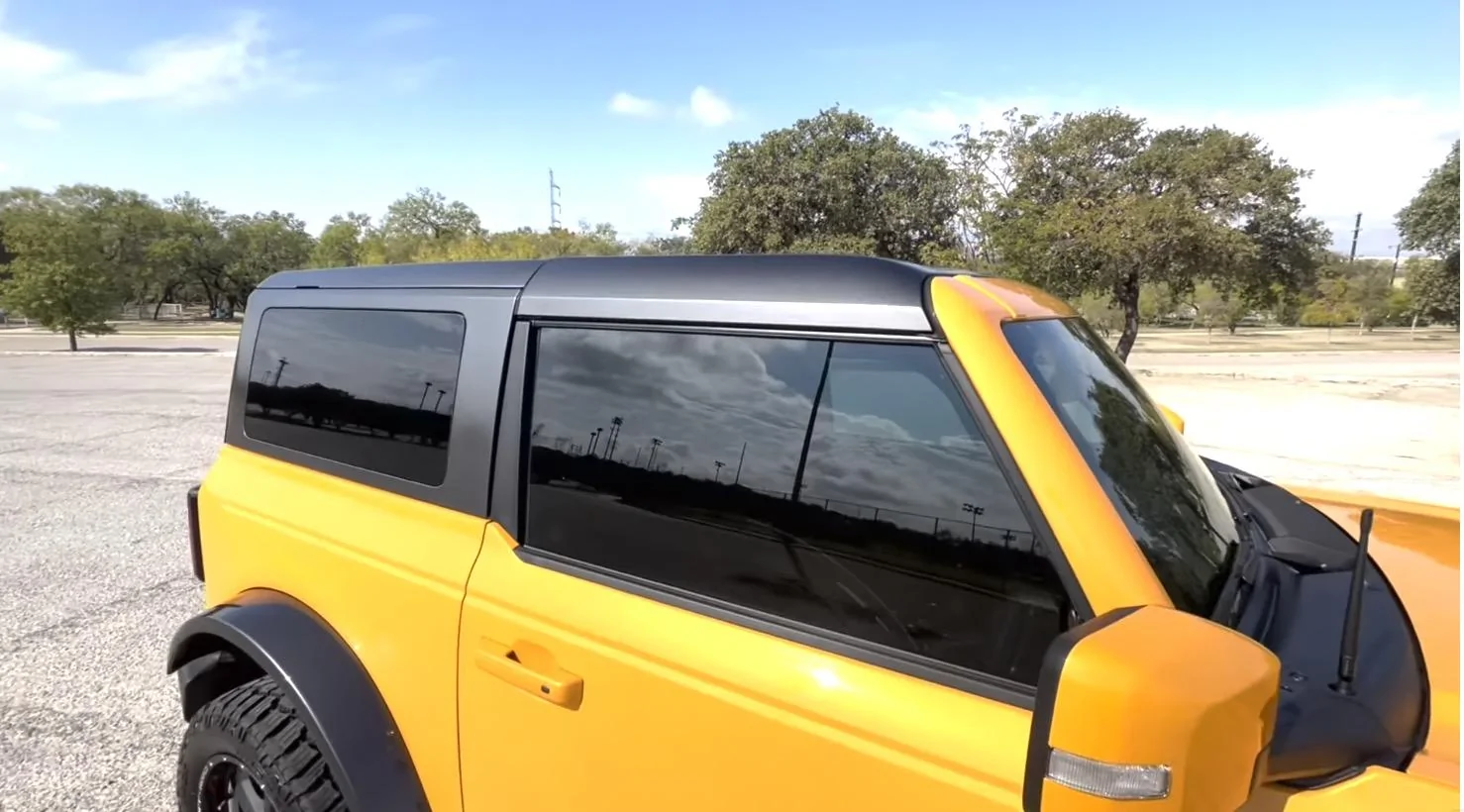 Ford Bronco Sasquatch Fender Flares and MIC Hardtop Painted Metallic Dark Gray Screenshot 2022-11-20 at 12.18.10 PM