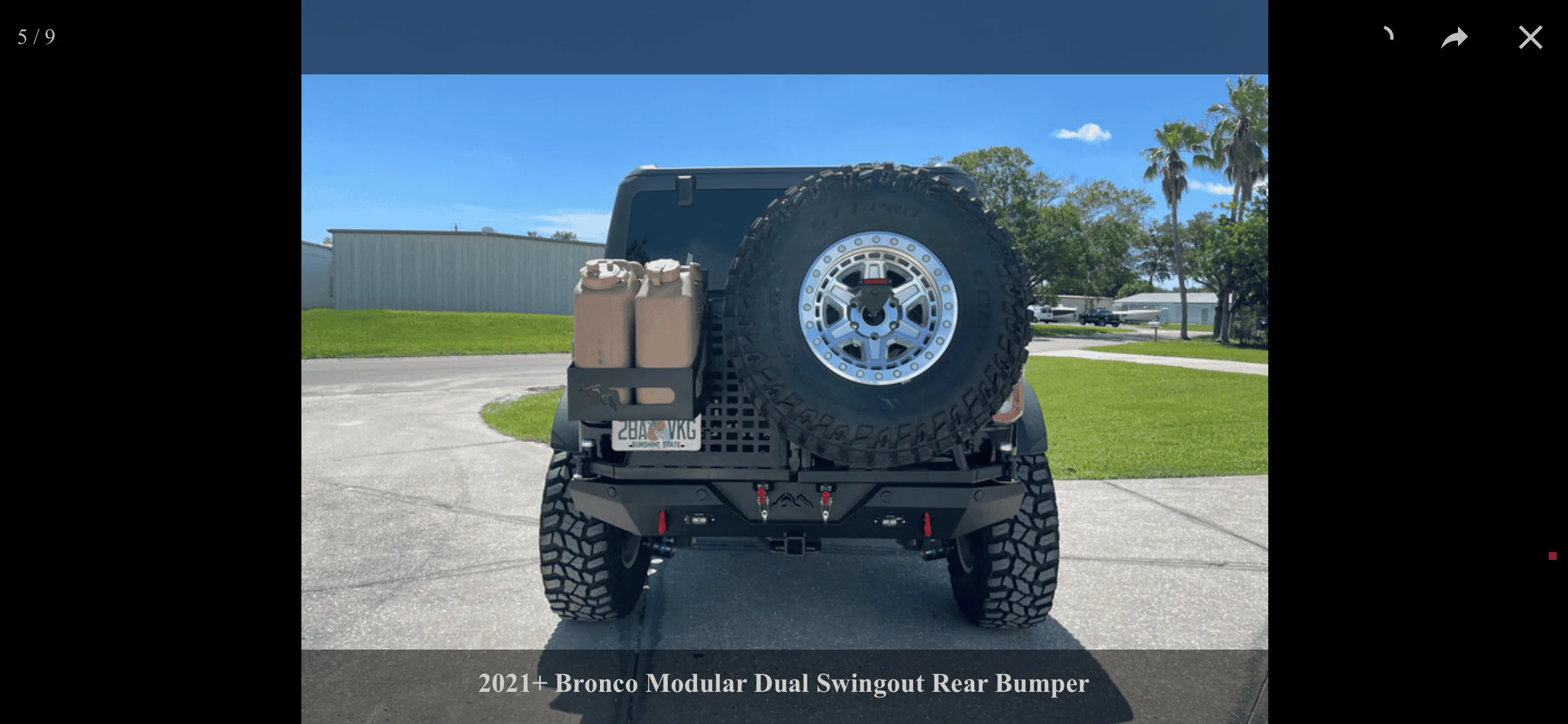 Ford Bronco Rear diff (skid plate) protection for the rocks 6A610729-FC08-4B01-995F-2143EEC18424