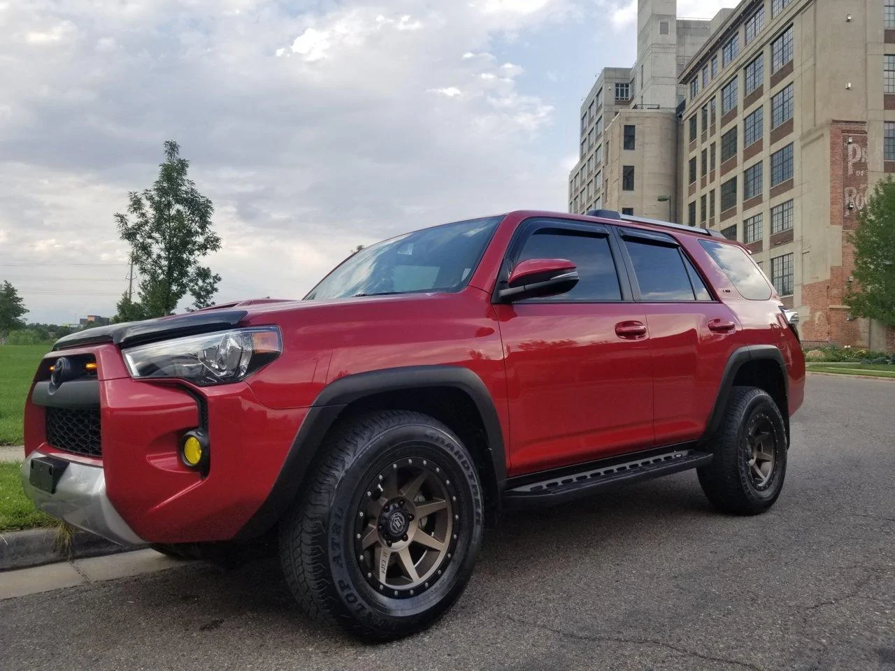 Ford Bronco Paint or powder coating on wheels 20180722_184850