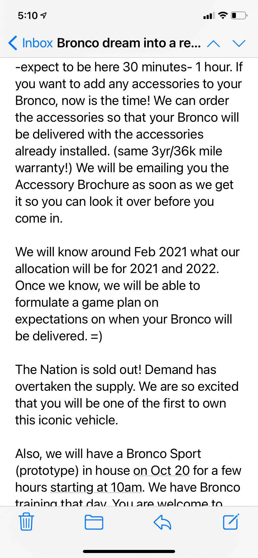 Ford Bronco Ford X plan IS available for Bronco 569EF725-F0DD-4683-B623-E23294EAB0DF