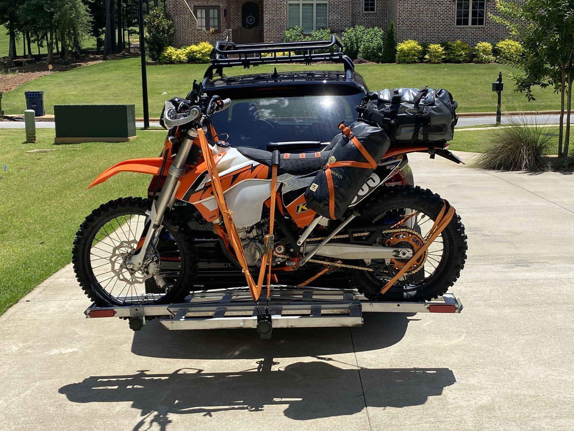 Ford Bronco Towing a motorcycle? E8821281-AA52-4D8D-A42B-6C009EC0706F