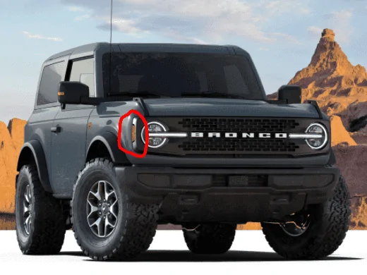 Ford Bronco (grill too long) 1601646104581