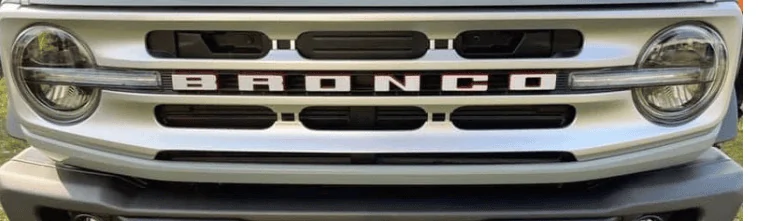 Ford Bronco Bronco Grill options poll 1601649692784