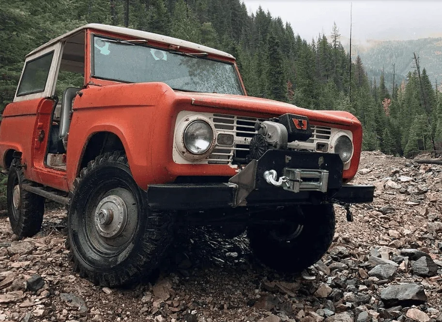 Ford Bronco Steel wheel center covers Screen Shot 2020-10-02 at 11.18.02 AM