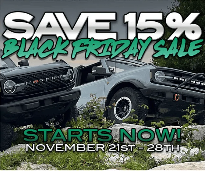 Ford Bronco New Product Release: IAG I-Line Bull Bars for 2021+ Ford Bronco 1669046215076