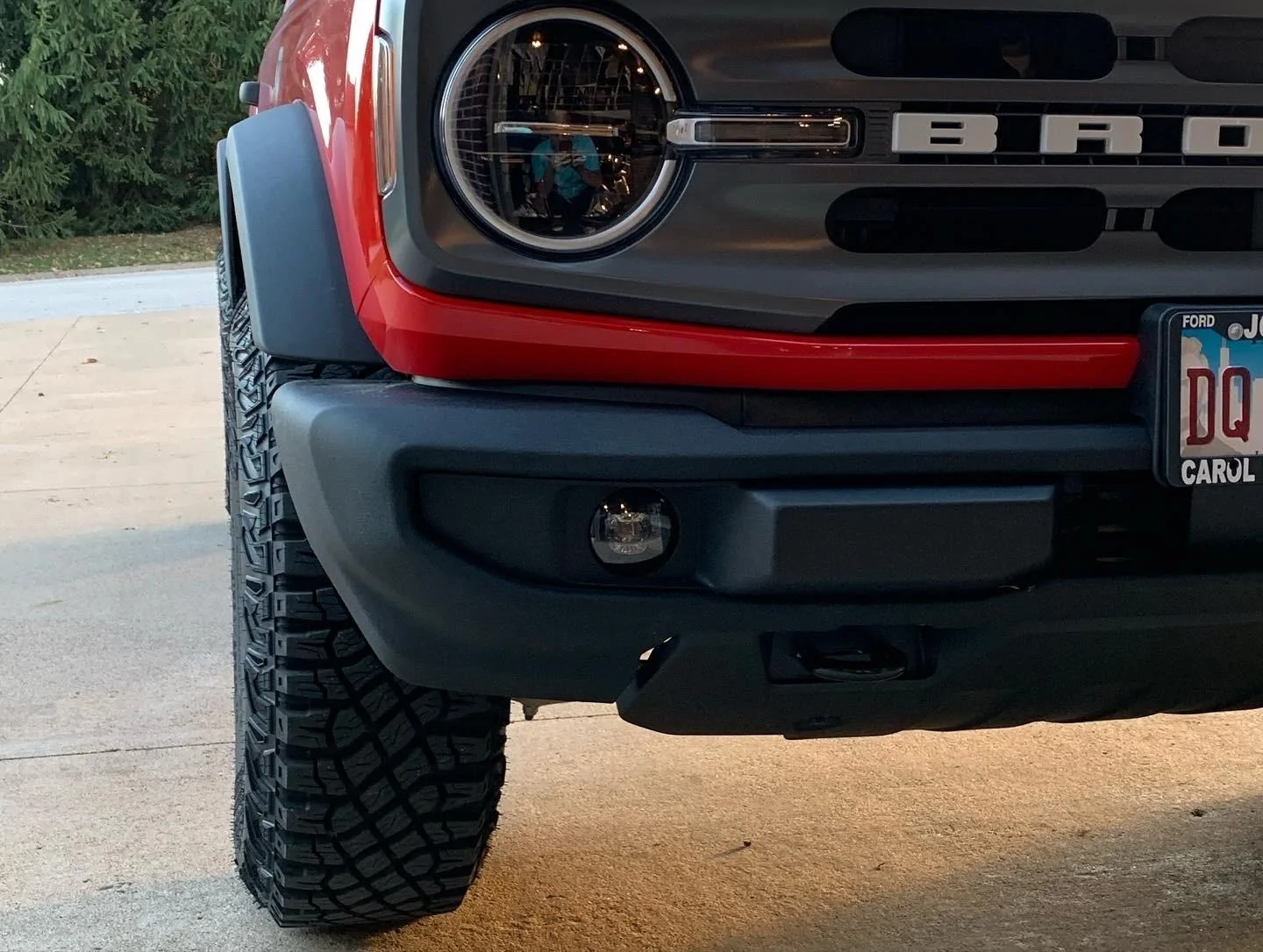 Ford Bronco RACE RED Bronco Club dennis bronco 2