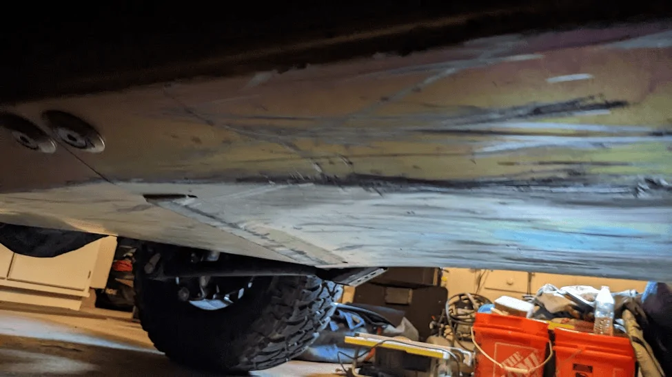 Ford Bronco Who here has bashed their bash plate 1669067228807