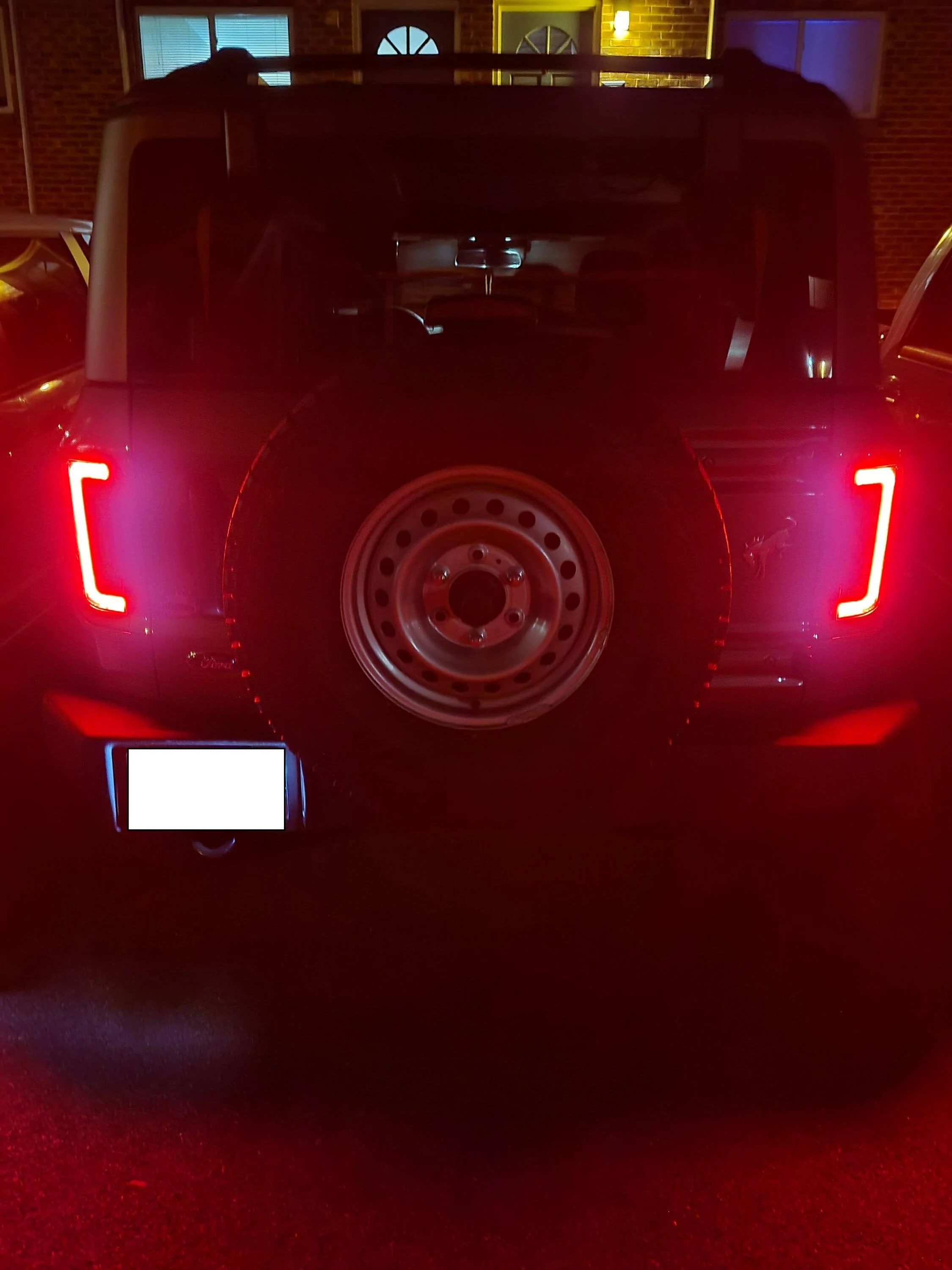 Ford Bronco Bronco Team 2 door. Rear light Night Edited