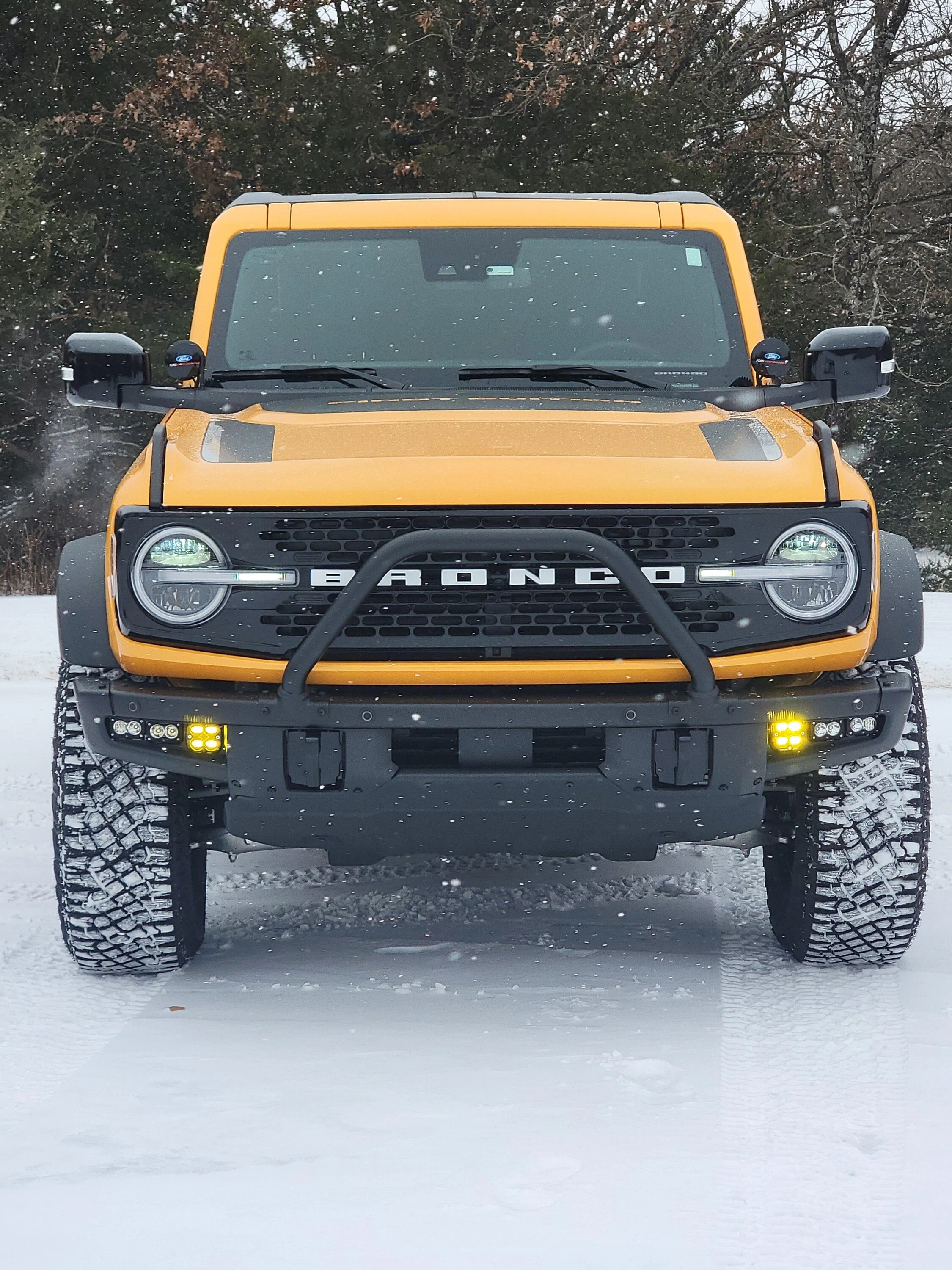 Ford Bronco Diode Dynamics Lights Installed 20220203_114932
