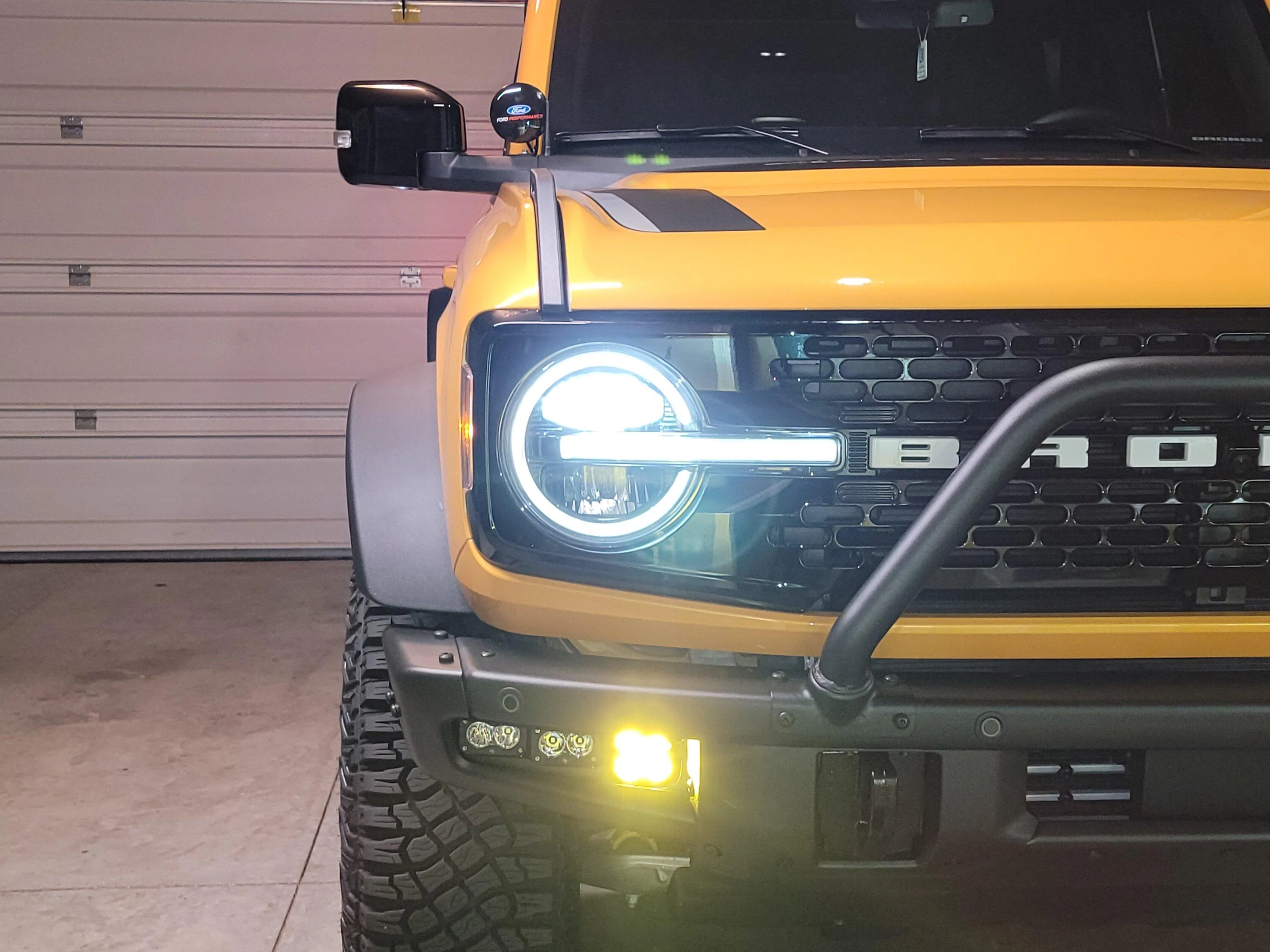 Ford Bronco Diode Dynamics Lights Installed 20211224_105618