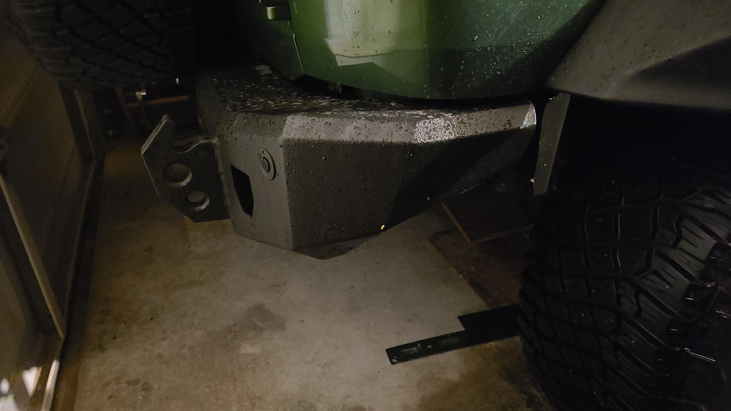 Ford Bronco Havoc F/R bumpers, Hooke Road step rails, Rigid lights, Antenna delete, Custom heavy mud flaps...exterior mods complete! 20221121_212158