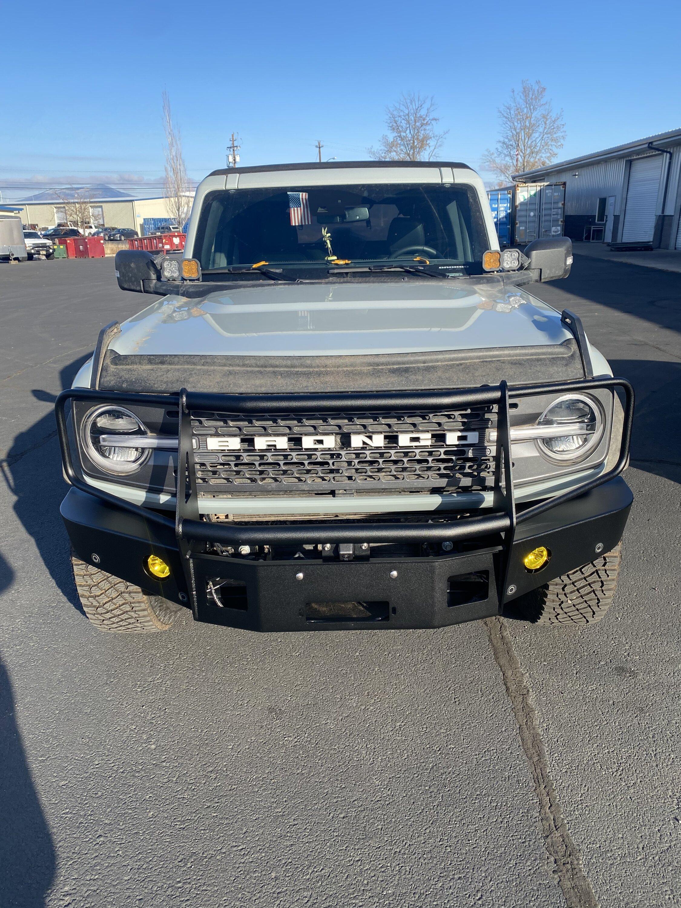 Ford Bronco New BuckStop Front bumper Buckstop Bumper 11.18.2022.b