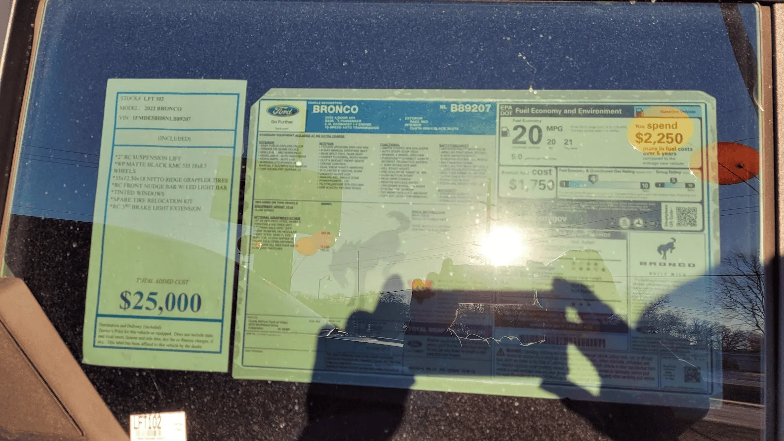 Ford Bronco The Insanity Continues (Dealer ADM Markups) 1669092393581