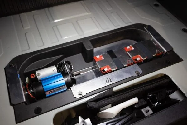 Ford Bronco Creative place to mount a single ARB air compressor? Bronco-Aux-Battery-Compressor-Bracket-20-600x400