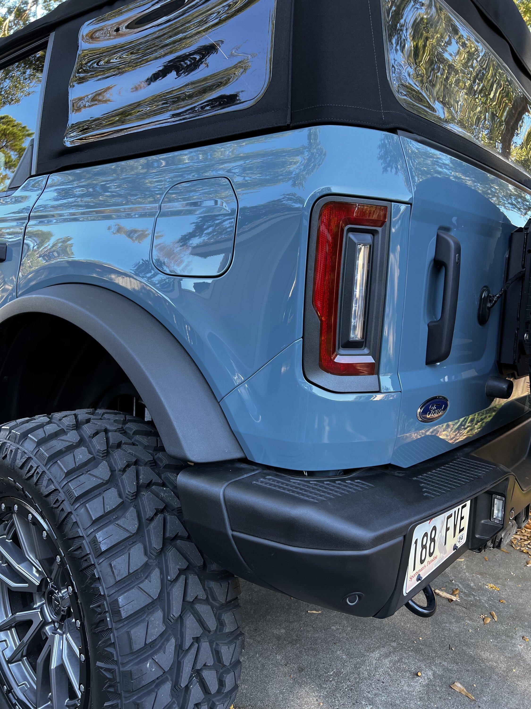 Ford Bronco Oracle Flush Mount Taillights installed pics A6677E88-682F-469F-B054-165475CE0EC8