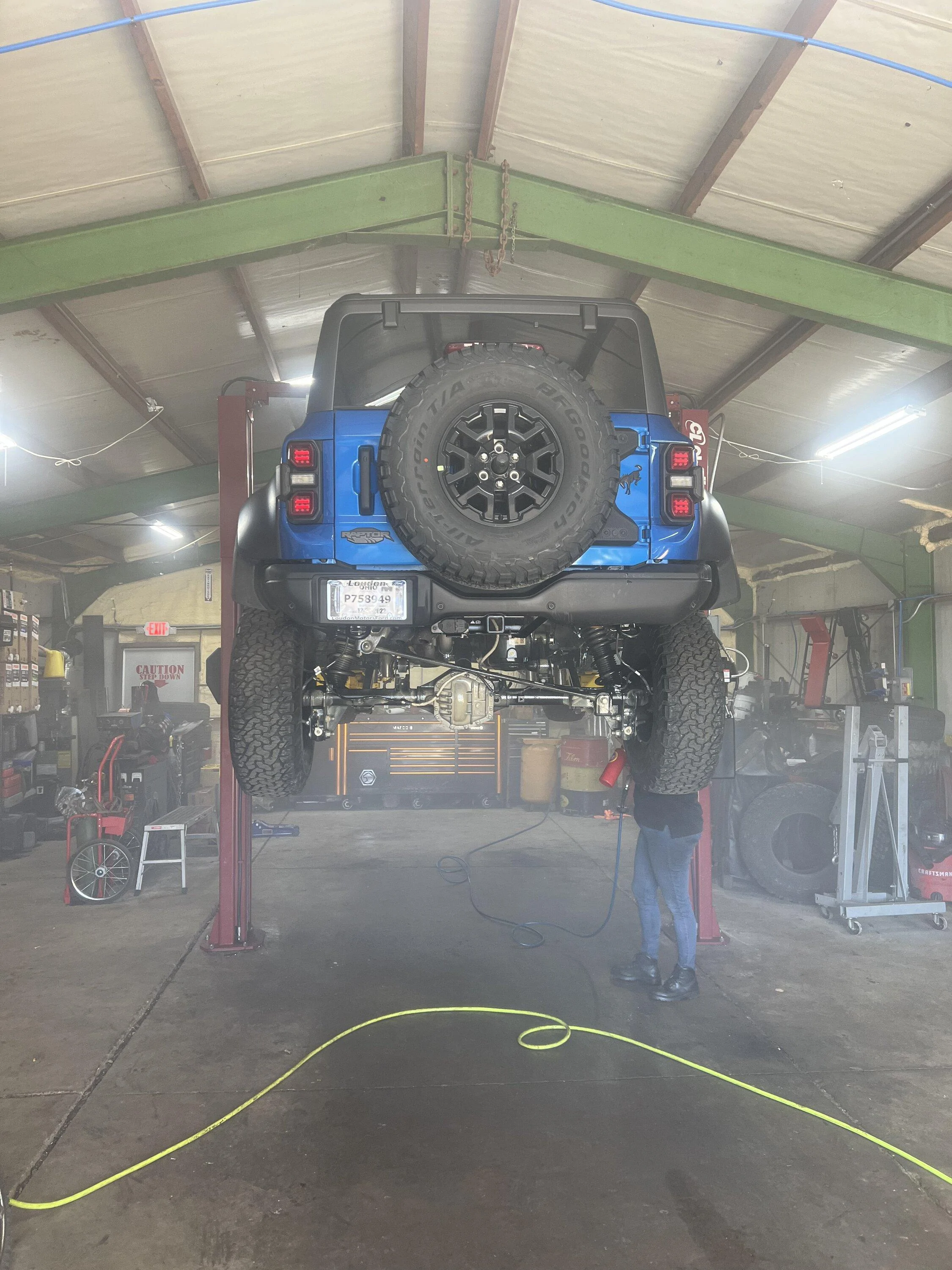 Ford Bronco Fluid Film Corrosion Protection Applied to Bronco Raptor Undercarriage / Underbody E2B6FFD6-54AB-4A79-8E3C-23355A687D80