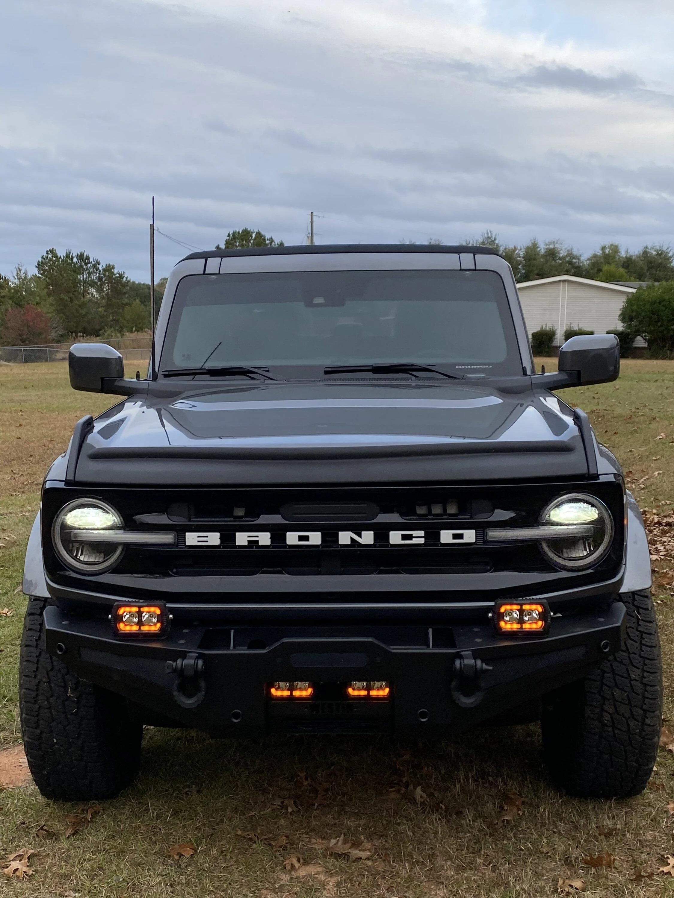 Ford Bronco Westin XTS Front Winch Bumper installed 5CB900FF-B193-4A15-88D7-87B166D9E885