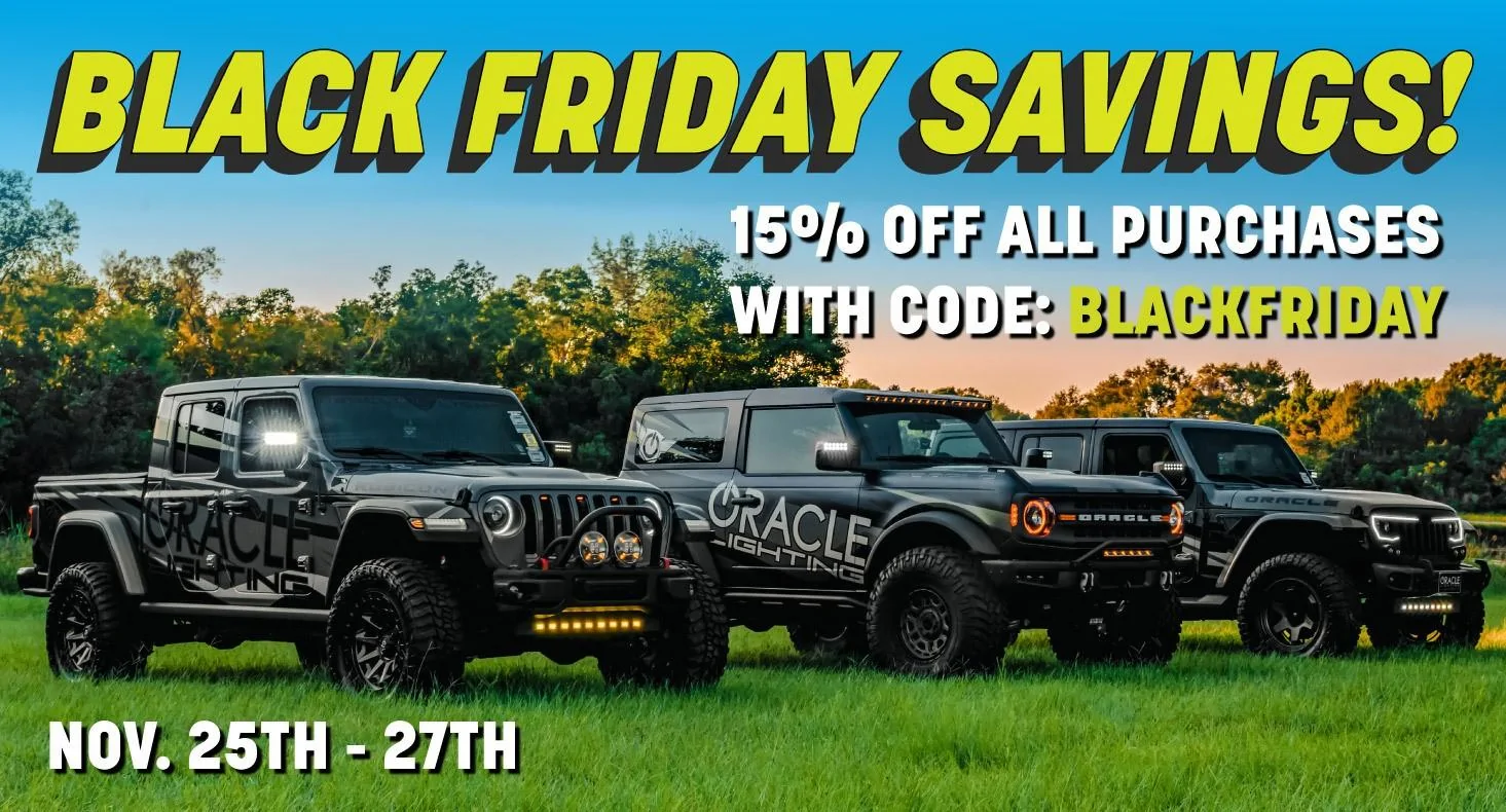 Ford Bronco ORACLE Lighting Black Friday Savings! BF