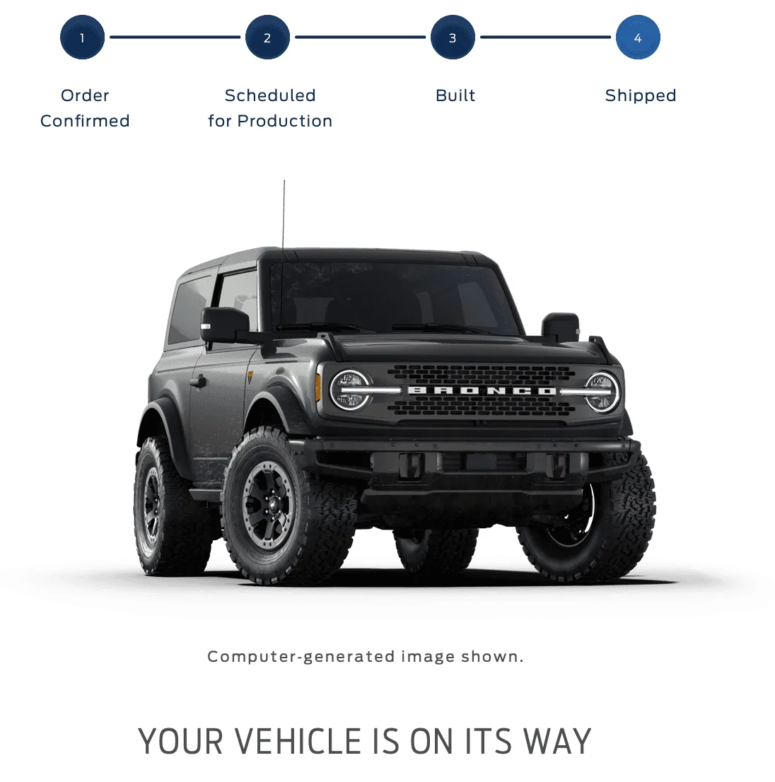Ford Bronco 11/14/22 Build Week - w/Spreadsheet BC 