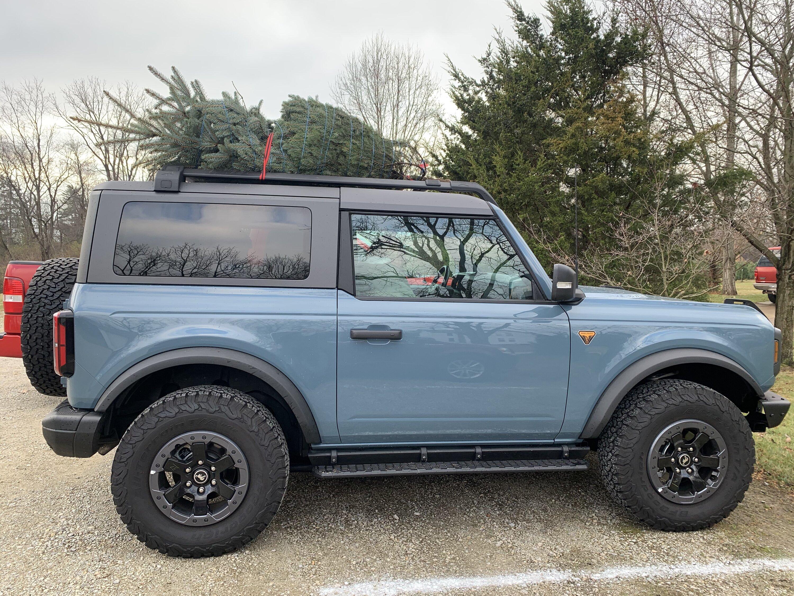 Ford Bronco Trees on trucks! Show us your Christmas tree photos IMG-7185