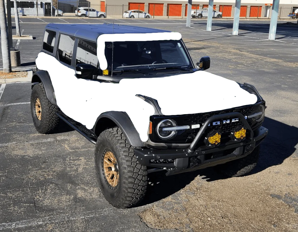Ford Bronco My Bronco build wrapped in dark camo [+ BFG 37's, King Coilovers, Camburg, Alpha Equipt, ARB, Baja Designs, Rigid, LoD] stealth_bronco