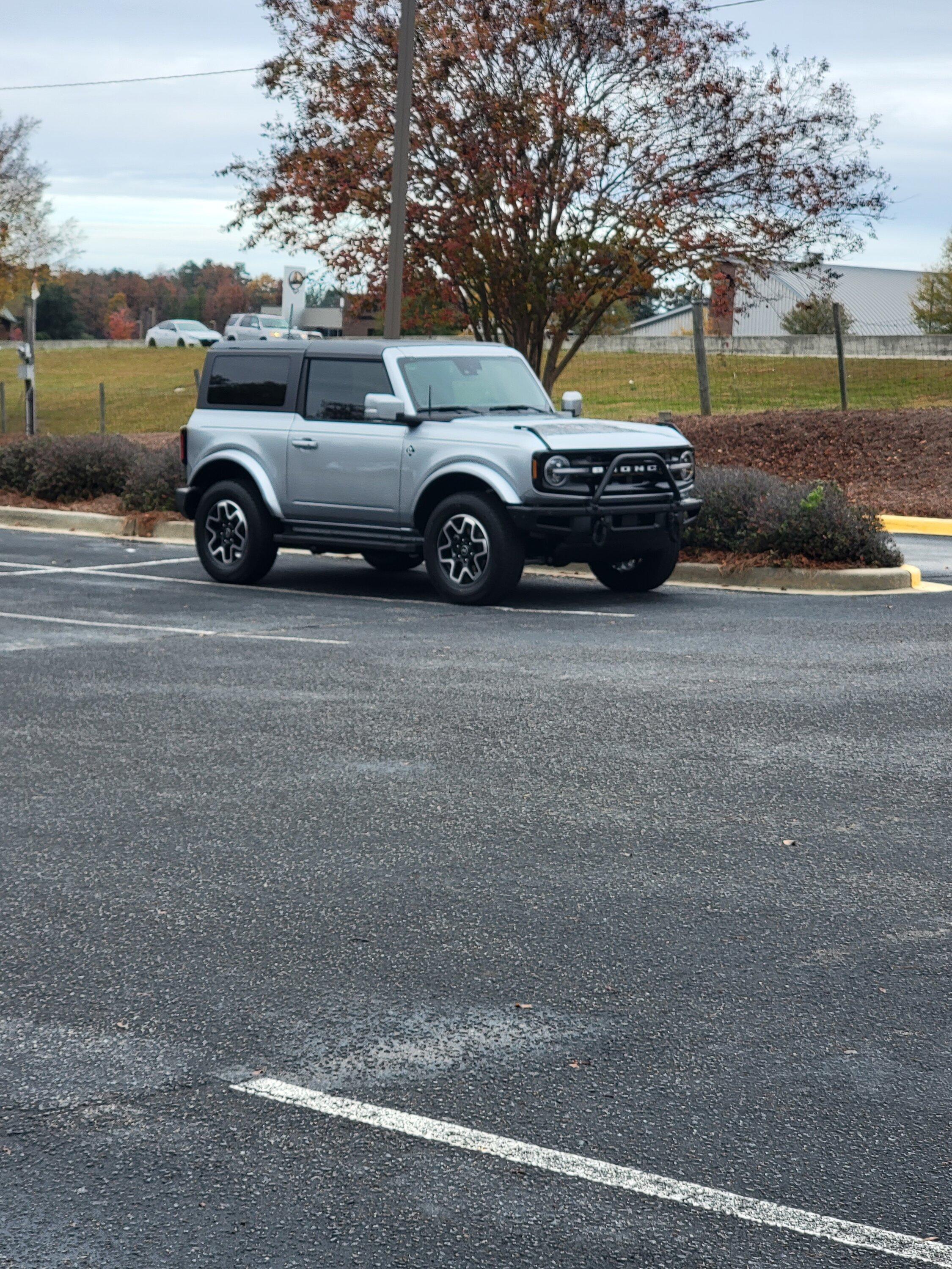 Ford Bronco Received the 2022 OuterBanks 2 door 20221125_115857