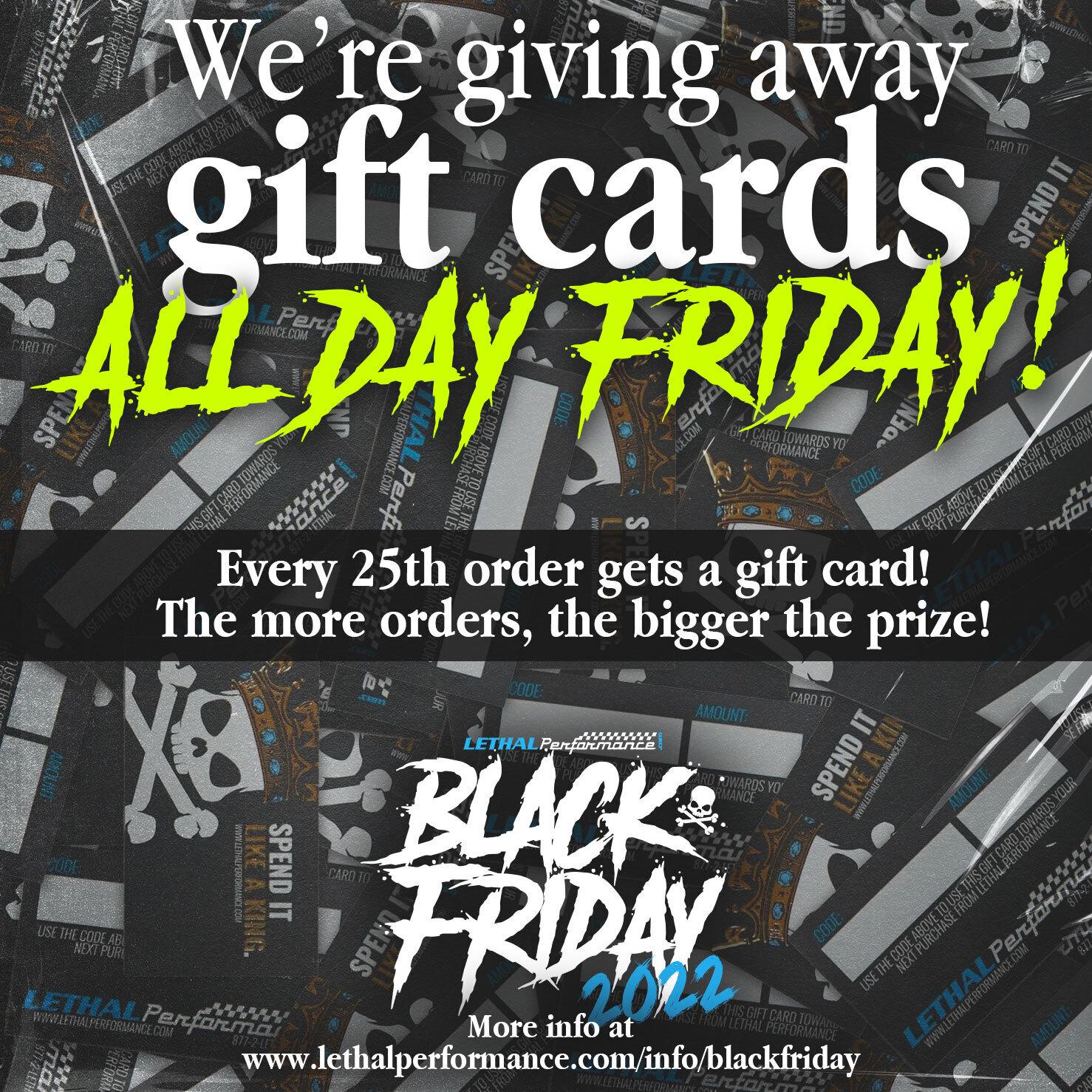 Ford Bronco THE SALES DON'T STOP HERE at LETHAL PERFORMANCE!! GiftCardGIveaway_teaser