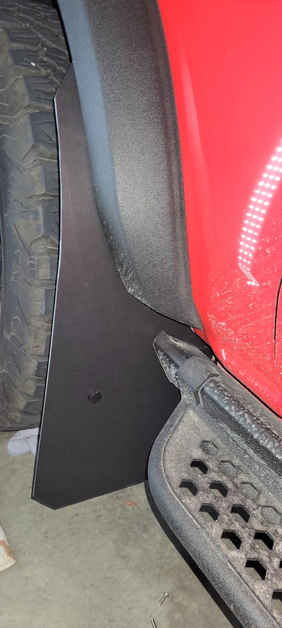 Ford Bronco Mud Flaps/Splash Guards with rock rails? 1mf