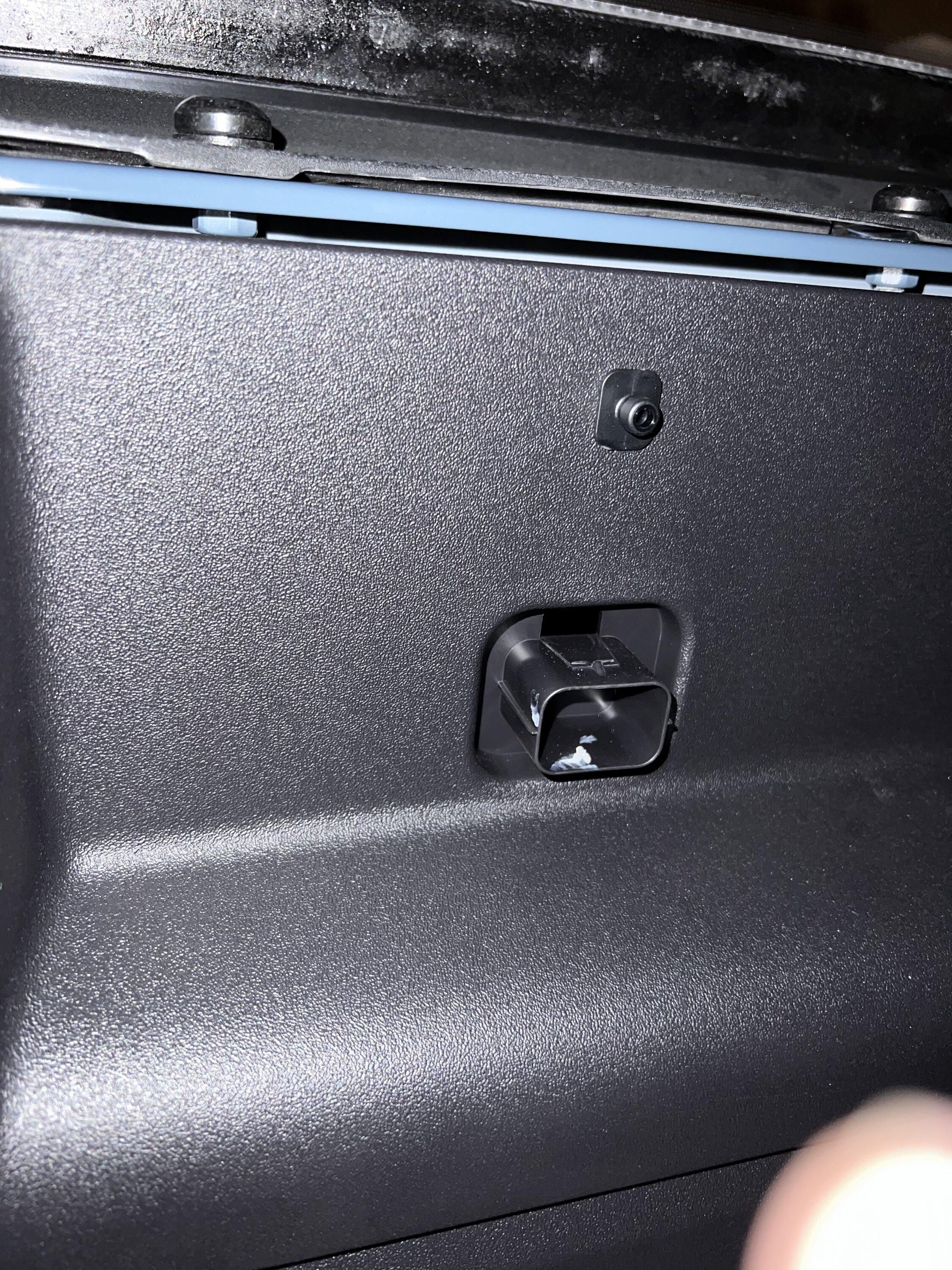 Ford Bronco Missing piece in brand new bronco? 305055C6-9C8A-4362-8436-C2BC0F31FDEA