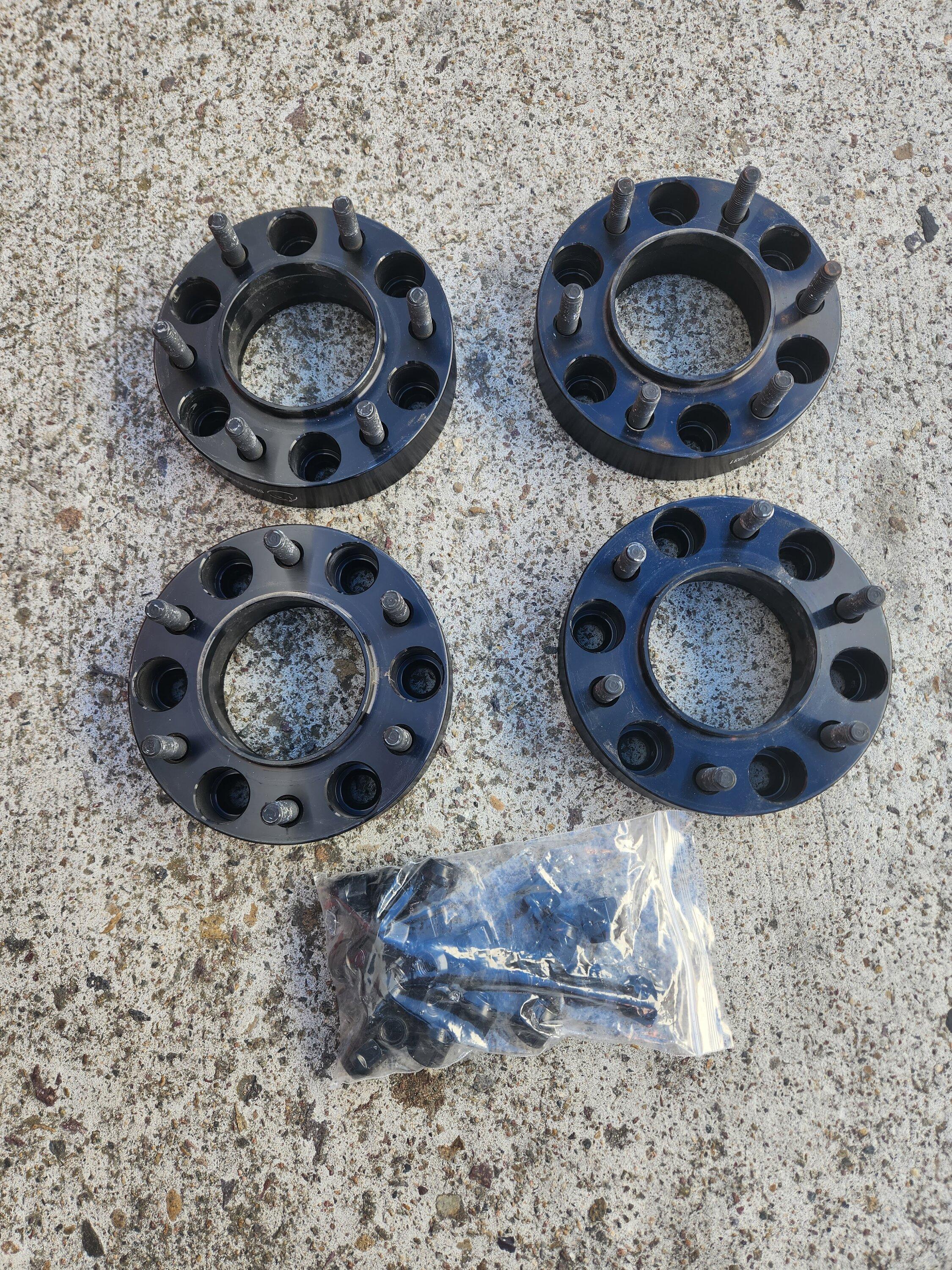 Ford Bronco 1 1/2" wheel Spacers $150 20221125_105221