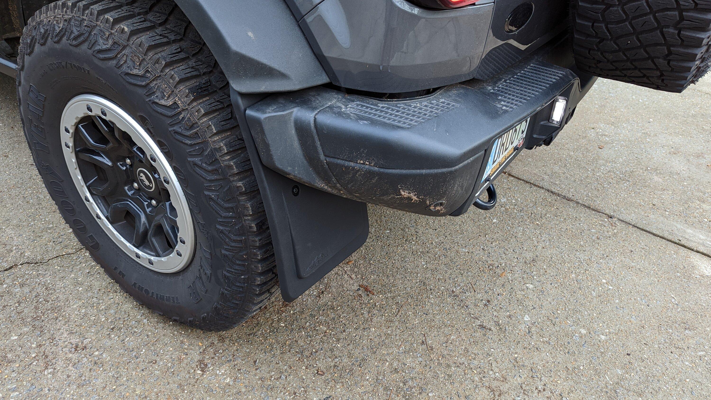 Ford Bronco New Product Release: IAG I-Line Mud Flaps PXL_20221125_220718448.MP