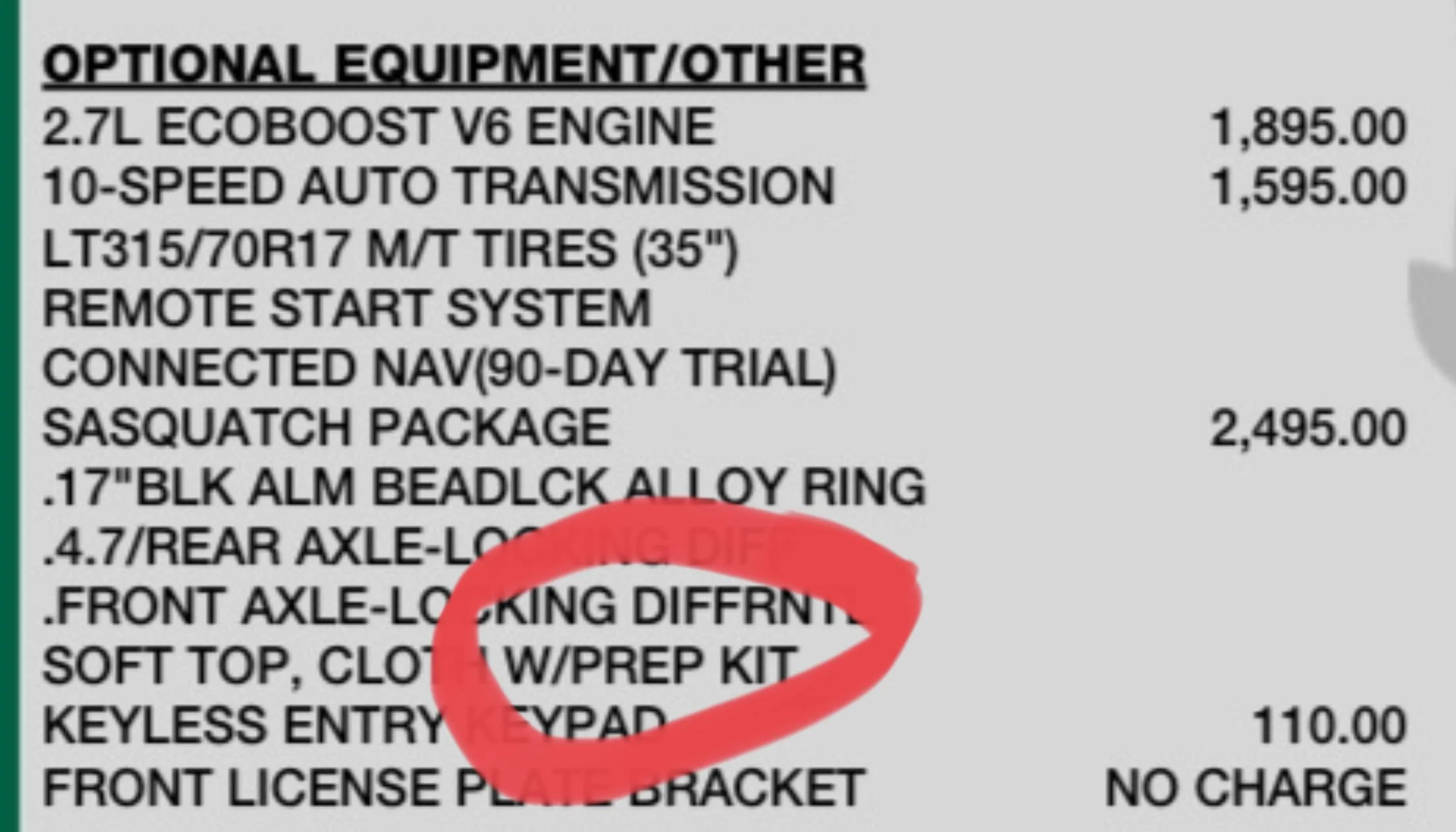 Ford Bronco Missing piece in brand new bronco? DAED91D1-EB49-4061-B264-DC71EFE357F0
