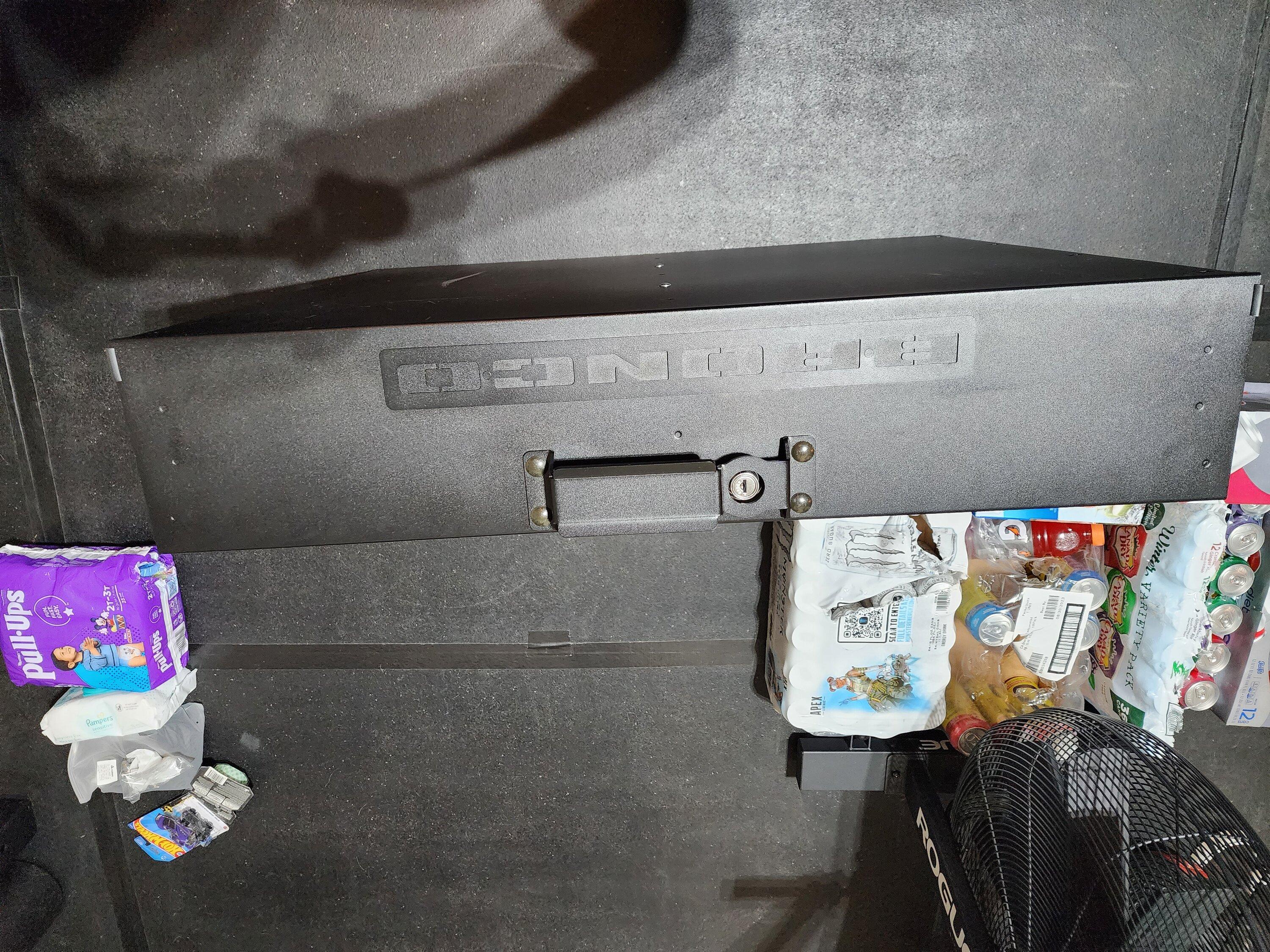 Ford Bronco Locking Cargo Area Security Drawer $400 OBO 20221127_145318