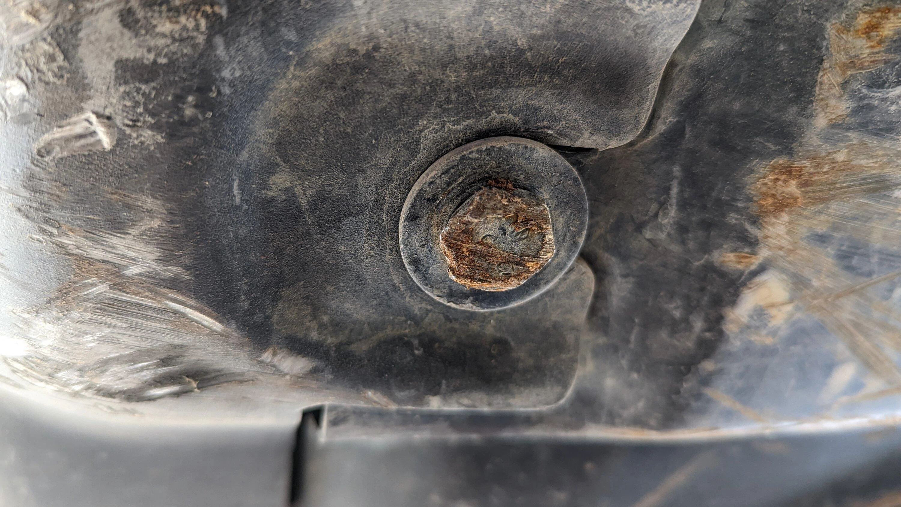 Ford Bronco Upgrading the 2.3 oil filter PXL_20221127_213948937