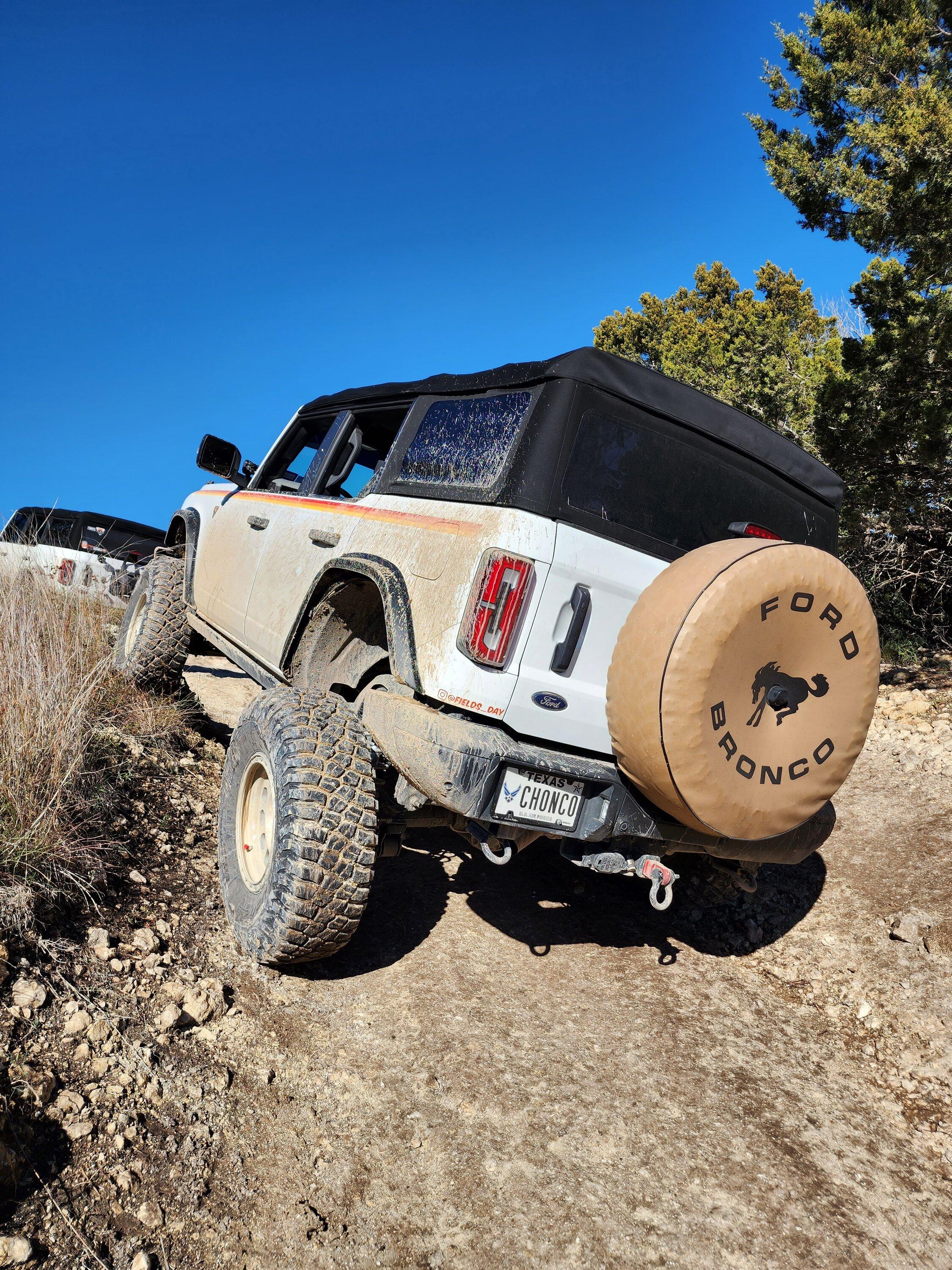 Ford Bronco Off-Roading 2022 Badlands @ Hidden Falls 20221127_113050