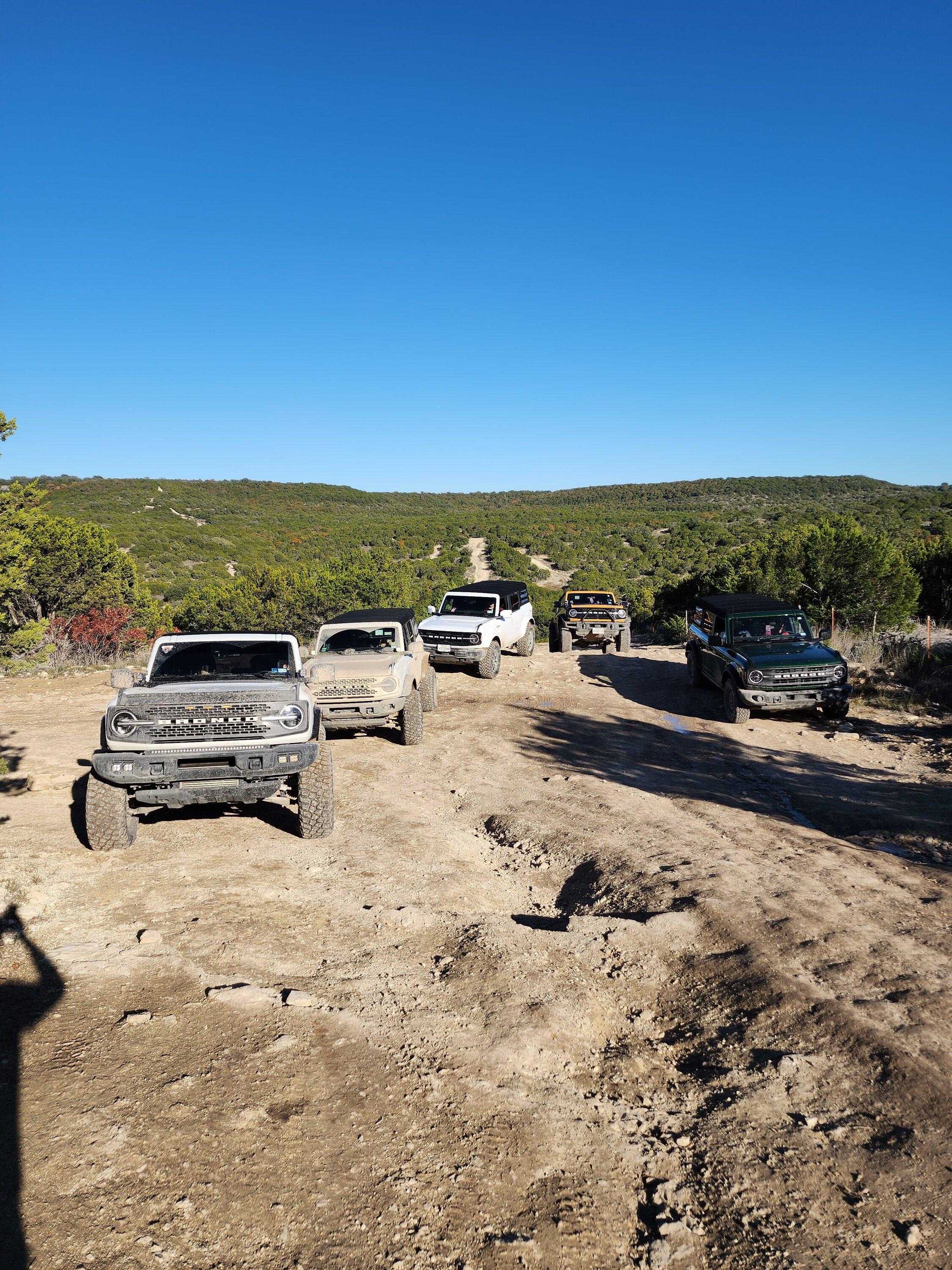 Ford Bronco Off-Roading 2022 Badlands @ Hidden Falls 20221127_152855