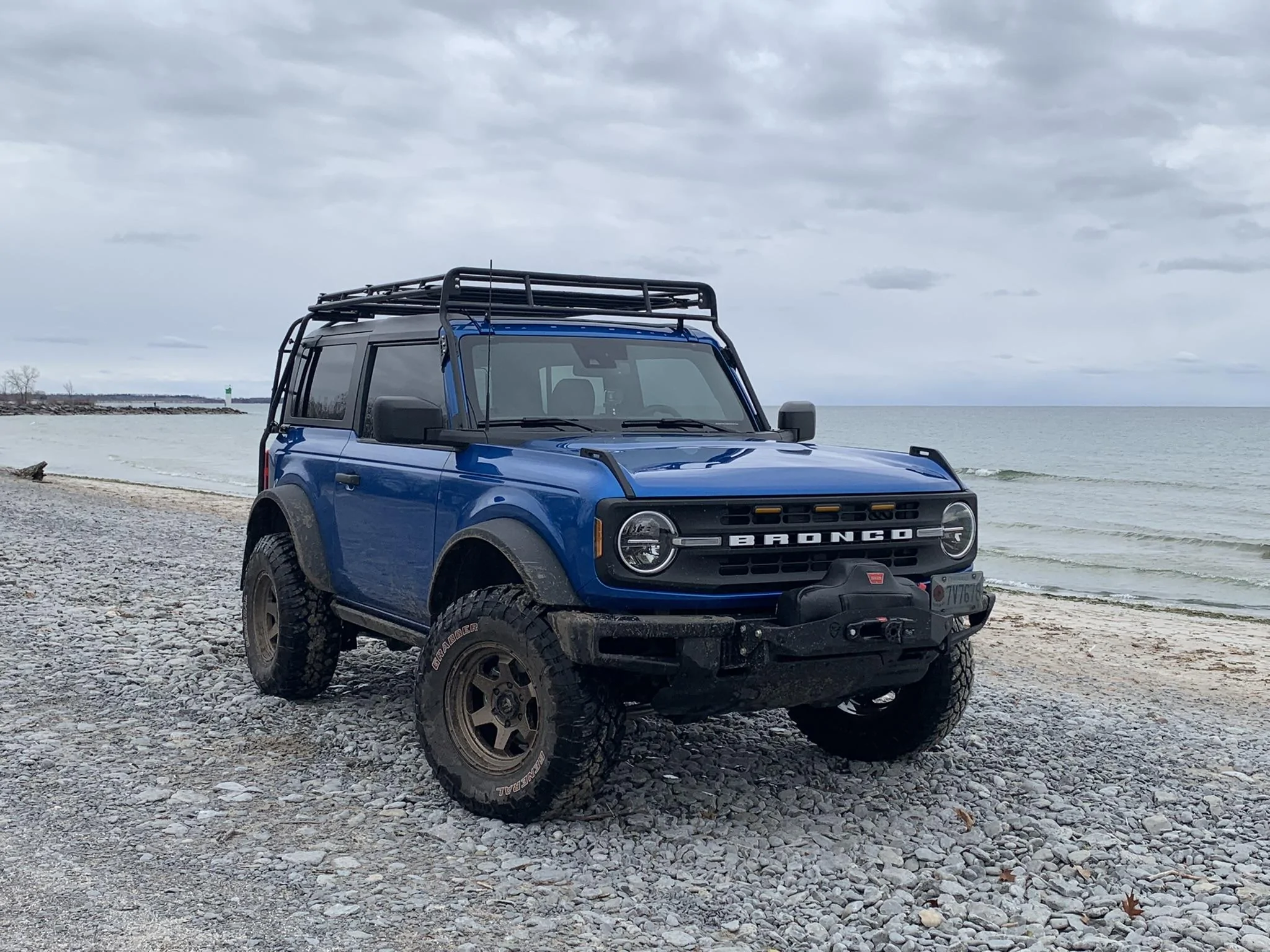 Ford Bronco Black Diamond on 33’s and 17X9 Bronze Fuel Shok +1 offset 54AF707B-84EC-4CDB-8B2A-D8FEEE8C5843
