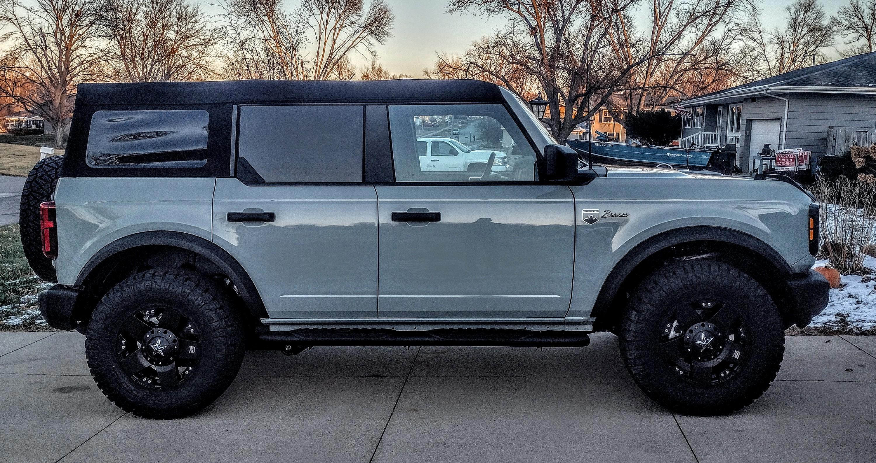 Ford Bronco CACTUS GRAY Bronco Club Bronco Nitto