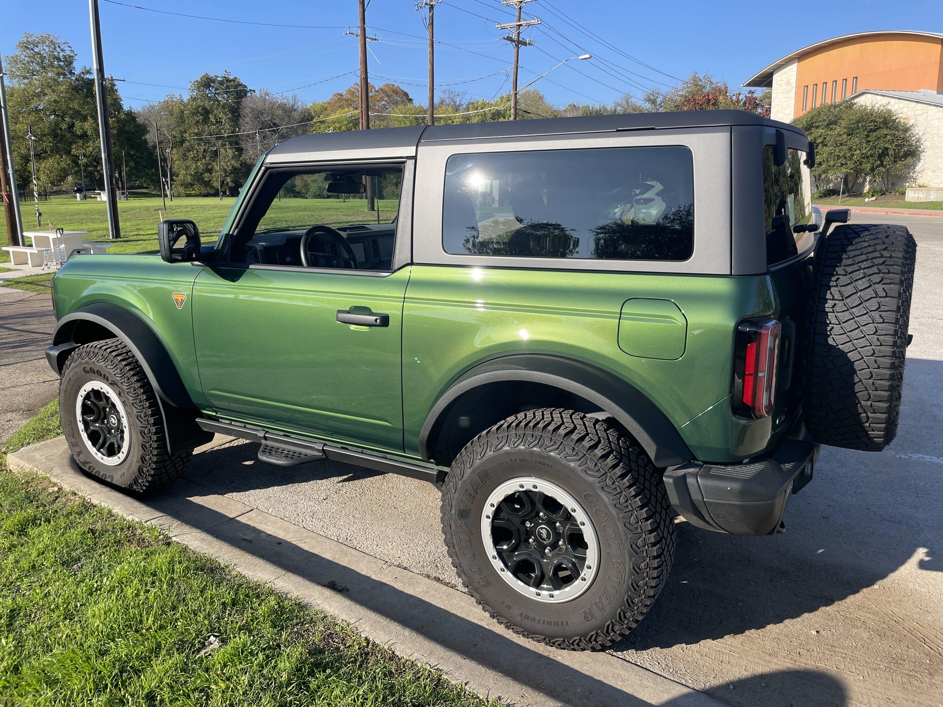 Ford Bronco New Product Release: IAG I-Line Mud Flaps A15493F6-5E8A-420A-9365-7FC5C16BE07C