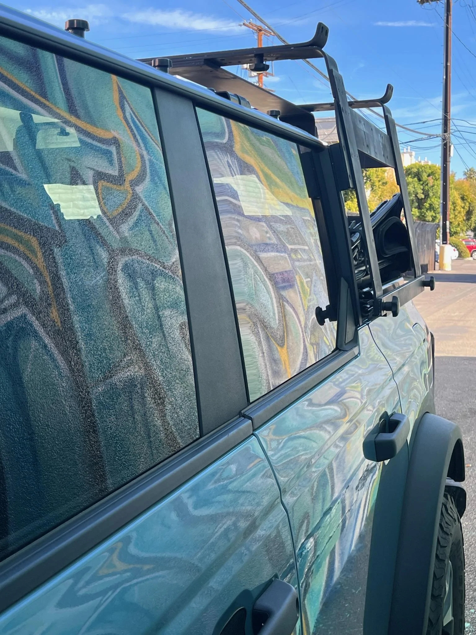 Ford Bronco 22 Winty Soft Top Roof Rack for Ford Bronco IMG_6411