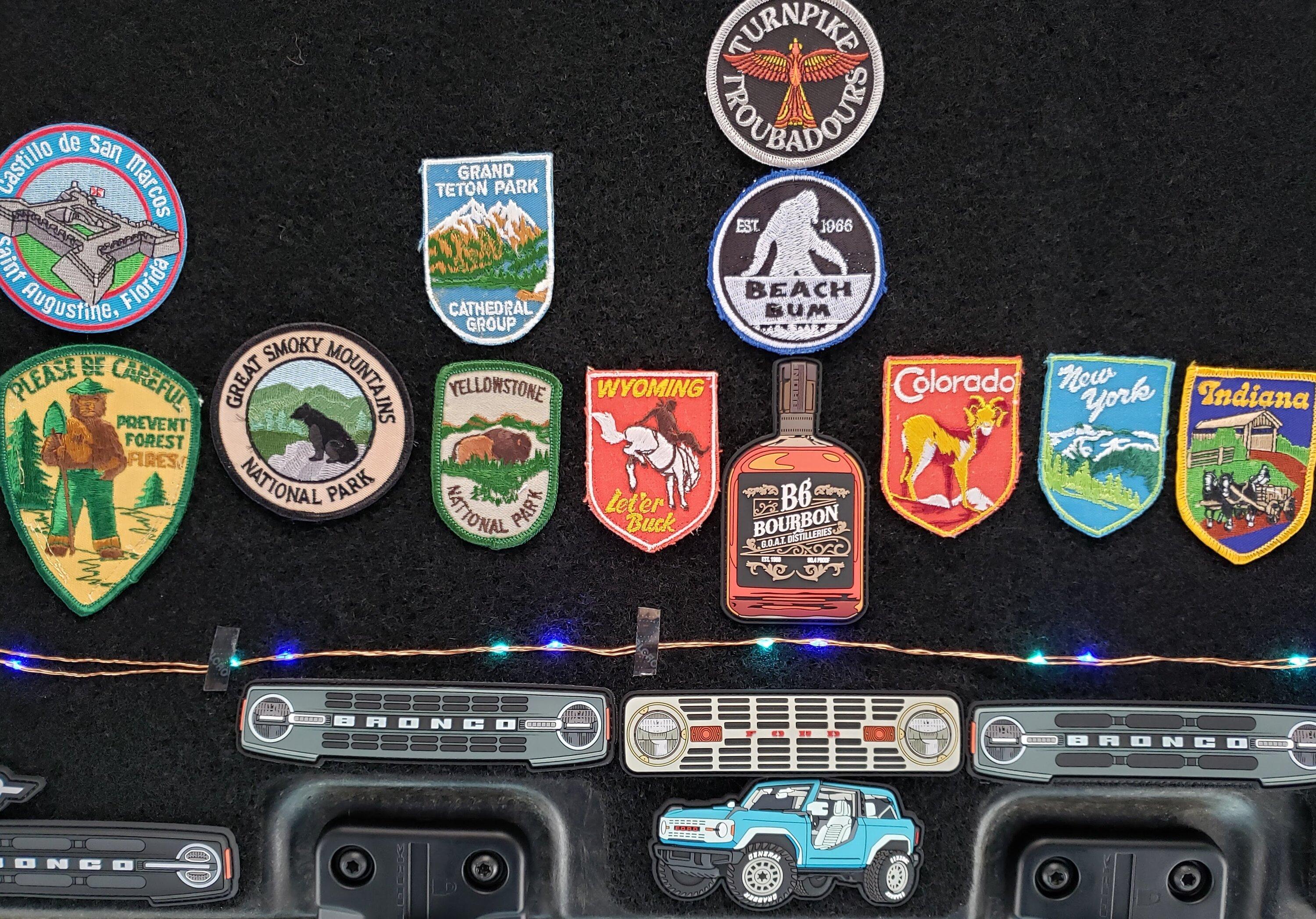 Ford Bronco First Bronco Velcro Patch for my bronco 20221128_163916