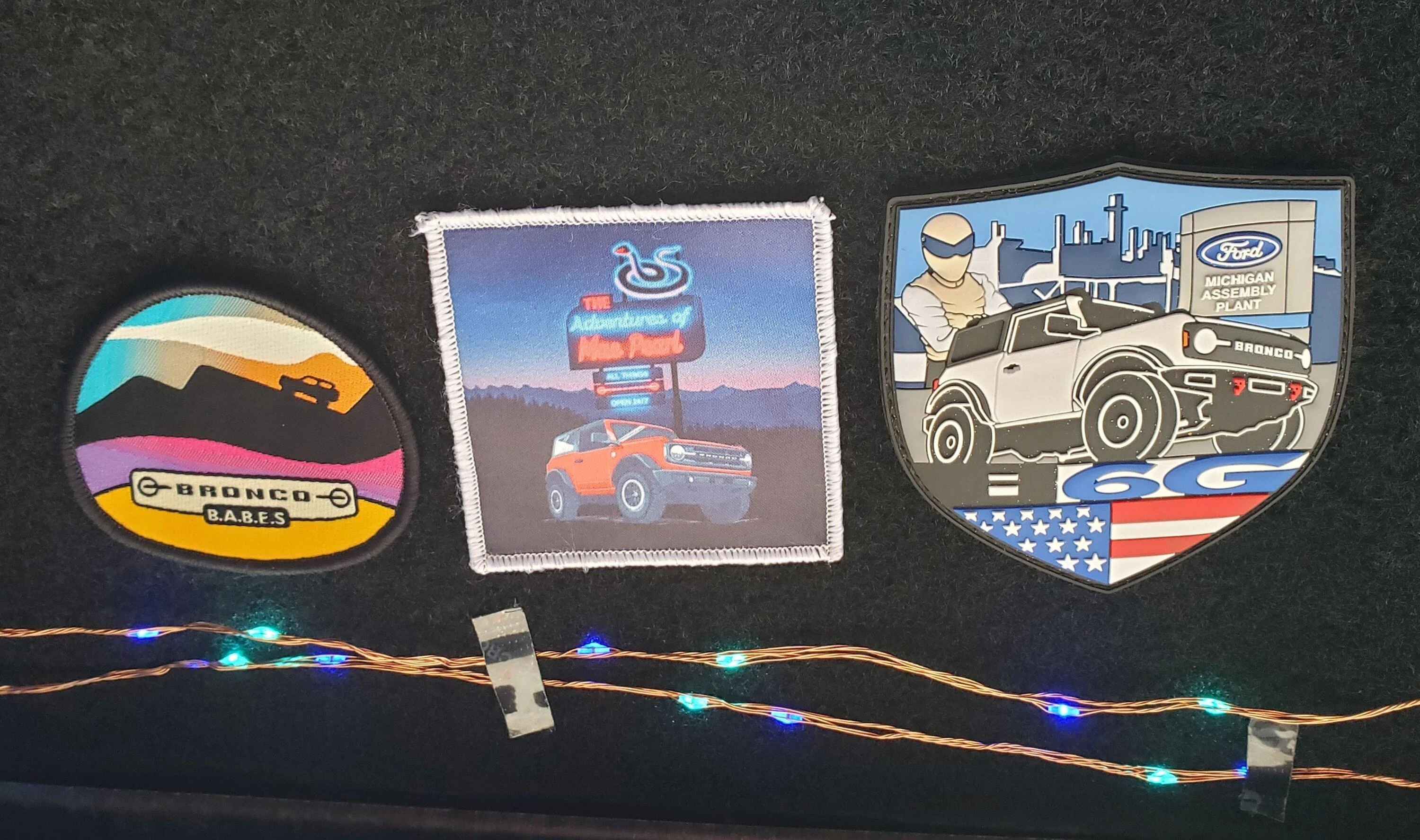 Ford Bronco First Bronco Velcro Patch for my bronco 20221128_163939