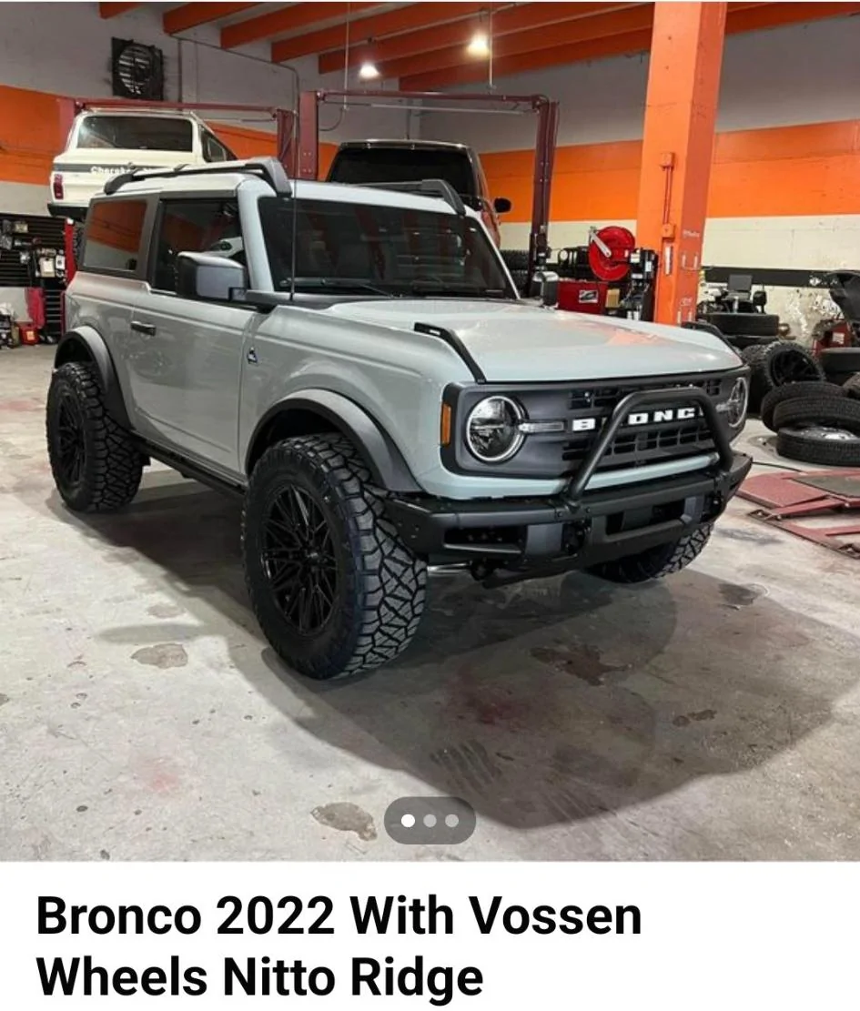 Ford Bronco Help Identify the 2DR Bronco MODS messages_0