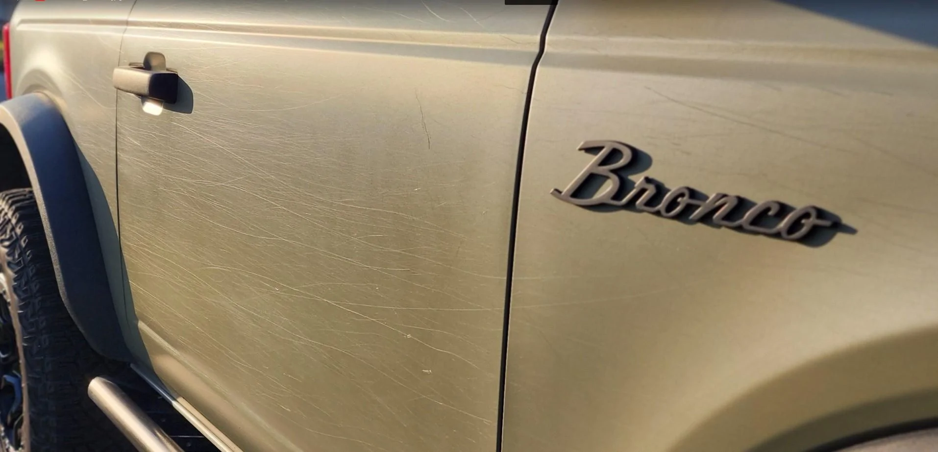 Ford Bronco Photo contest: most trail pin stripes on your Bronco BroncoScratch