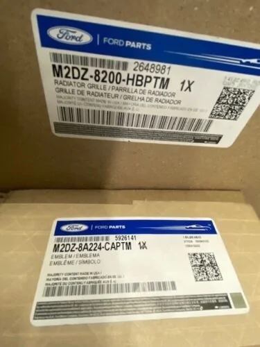 Ford Bronco Purchased Ford OEM 2023 Bronco Heritage Grill + Letters! Part # M2DZ-8200-HBPTM + M2DZ-8A224-CAPTM Ford OEM 2023 Bronco Heritage Grill on eBay! Part Number M2DZ-8200-HBPTM 1