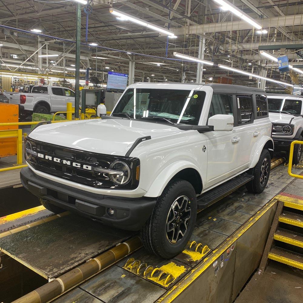 Ford Bronco 9/19/22 Build Week Priesmeyer's Assembly Line Photo - OBX