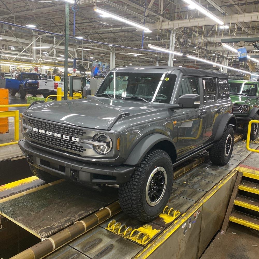 Ford Bronco Unofficial (stuck) "InTransit" thread Badlands Assembly Line