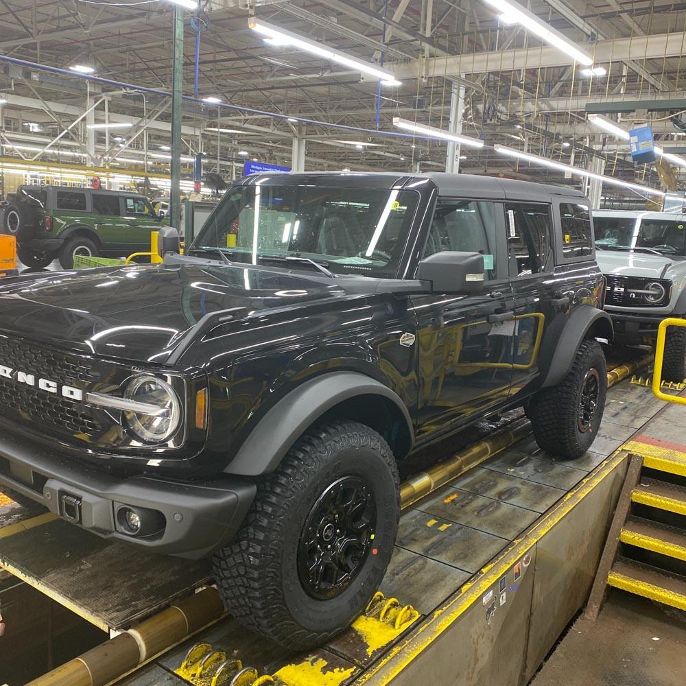 Ford Bronco build week 10/24 Bronco Assembly Line